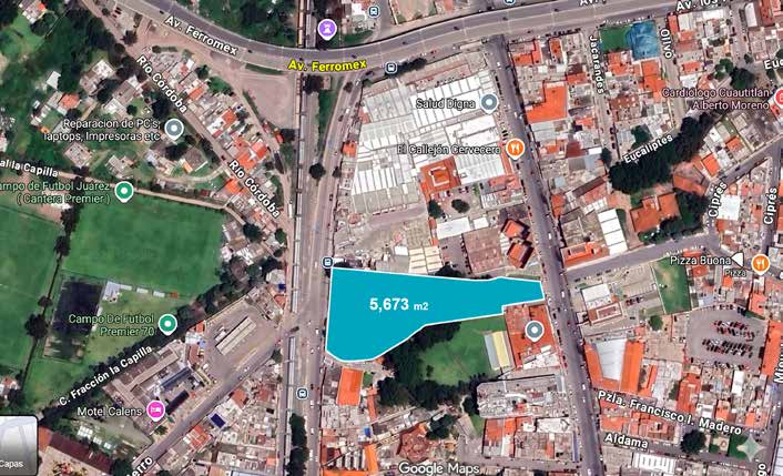 Macrolote industrial de 5,673 m² en Cuautitlán