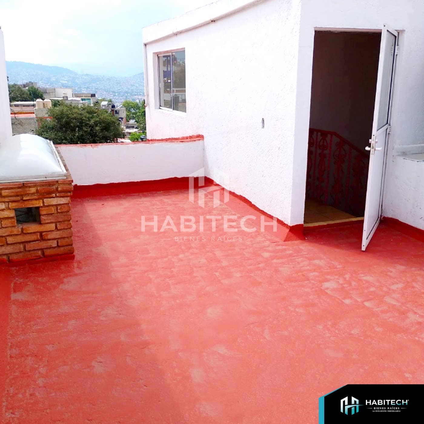 Casa de 3 niveles con jardín y roof garden en Chimilli 21